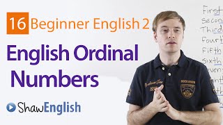 How to Express English Ordinal Numbers [upl. by Atsirt]