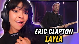 PURE MAGIC  Eric Clapton  Layla  FIRST TIME REACTION [upl. by Maudie]