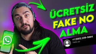 ÜCRETSİZ FAKE NUMARA NASIL ALINIR  WhatsApp Fake No Alma [upl. by Nave]