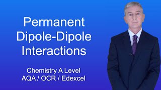 A Level Chemistry Revision quotPermanent DipoleDipole Interactionsquot [upl. by Elvina785]