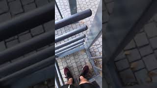 Guy Panics as he Gets Stuck in Turnstile  12050241 [upl. by Aihsyla]