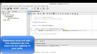 Learn Programming in Java  Lesson 01  Java Programming Basics [upl. by Kalb]