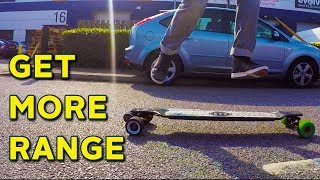 Getting MORE RANGE from your Evolve Skateboard  Evolve Skateboards Weekly Ep 33 [upl. by Doralyn]