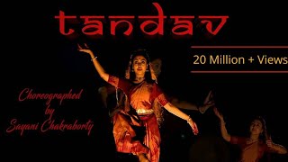 TANDAV  Choreography by Sayani Chakraborty Times music spiritual  Shankar Mahadevan [upl. by Amalea]