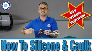 StepbyStep Guide How to Silicone amp caulk like a Pro [upl. by Notsgnik]