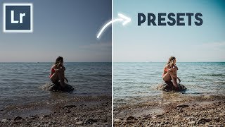 Saving a PRESET in LIGHTROOM  How to make your own presets [upl. by Aranahs]