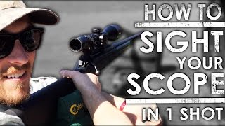 How To Sight In A Rifle Scope EASY  The Sticks Outfitter  EP 14 [upl. by Natalee61]