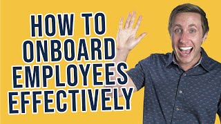 How To Onboard Employees Orientation Checklist [upl. by Latsyrc]