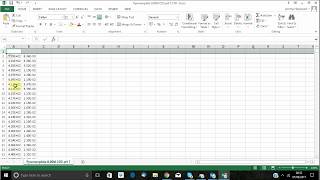 How to make a FTIR spectra in excel from a CSV file [upl. by Morgenthaler625]