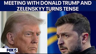 FULL VIDEO President Donald Trumps meeting with Ukraine President Zelenskyy turns tense [upl. by Kerr]