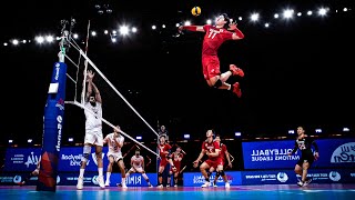 Yuji Nishida  Monster of the Vertical Jump  Mens VNL 2021 [upl. by Emiline]