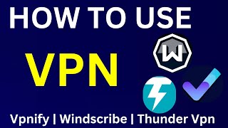 How To Use VPN [upl. by Gelman]