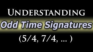 Odd Time Signatures A Piano and Guitar Tutorial 54 74 [upl. by Clim]