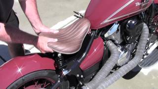 Kawasaki Vulcan 900 Bobber Kit Walkaround [upl. by Zailer637]