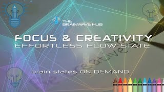 Focus amp Creativity Flow State Isochronics Tones for Creative Thinking Writing [upl. by Yrdua]