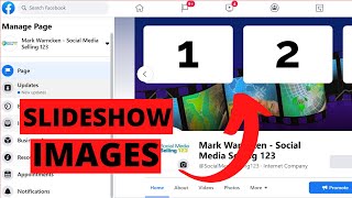 How To Create a Facebook Cover Slideshow In 2021 [upl. by Casaleggio]