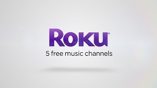 5 free music channels on the Roku platform [upl. by Rebecka]