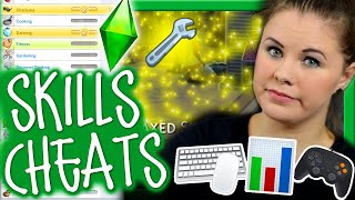 🤓SIMS 4 SKILLS CHEATS 🧠📈  Sims 4 Console Xbox One  PS4  ChaniZA [upl. by Ibson]