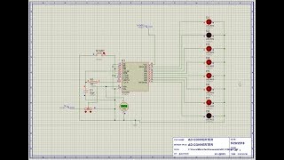 How to make Analog to Digital Converter ADC in proteus [upl. by Kathleen380]