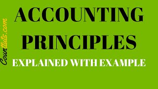 Accounting Principles  Explained with Examples [upl. by Korella]