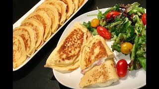 LES CRÊPES SALÉS AU JAMBON FROMAGE [upl. by Morey]