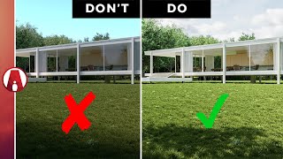 REALISTIC Exterior Lighting Tips in 6 Steps for VRay [upl. by Mccomb738]