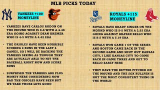 MLB and WNBA Picks July 14th Best Bets Today [upl. by Aziaf]