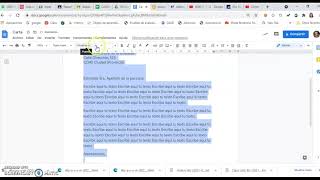 La carta en Google Documentos [upl. by Oleusnoc]