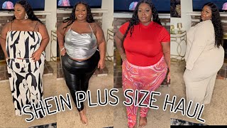 SHEIN PLUS SIZE HAUL [upl. by Esilehc]