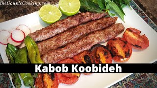 Kabab Kabob Koobideh Recipe  Persian National Grilled Dish [upl. by Soren]