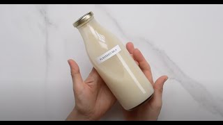 Flaxseed Milk by AlphaFoodie [upl. by Yetak]