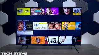 Tizen OS Interface Overview Samsung TU7000 Television [upl. by Dierdre]