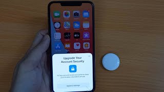 FIXED Update Apple ID Settings AirTag Setup Error [upl. by Labana]