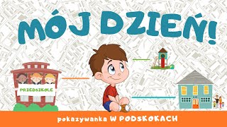 MÓJ DZIEŃ  pokazywanka W PODSKOKACH  PRZEDSZKOLE  ŻŁOBEK [upl. by Colene439]