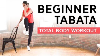 Beginner Tabata Workout  Full Body No Equipment Needed [upl. by Bilak]