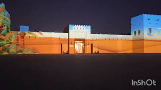 Sharjah Light Festival  Dhaid Fort [upl. by Eanram]