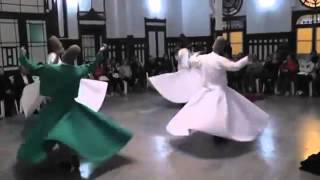 SUFI WHIRLING DERVISHES DANCE [upl. by Aihsekat]