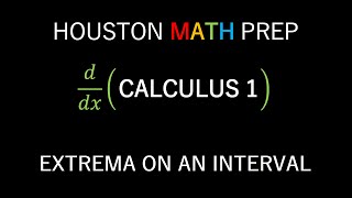 Extrema on an Interval From a Graph Calculus 1 [upl. by Silyhp]