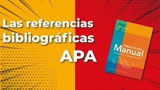 Las referencias bibliográficas APA [upl. by Groscr]