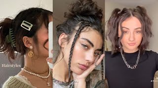 TOP AESTHETIC SHORT HAIRSTYLES FOR BACK TO SCHOOL  ✨  Tiktok Compilation [upl. by Noreht]