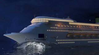 Costa Concordia Cruise Ship disaster Animation shows how the accident happened [upl. by Alena]