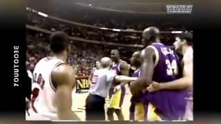 Dennis Rodman vs Shaq Fight [upl. by Samid]