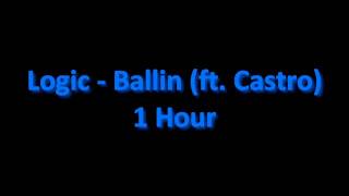 Logic Ballin ft Castro 1 Hour [upl. by Nitsruk]