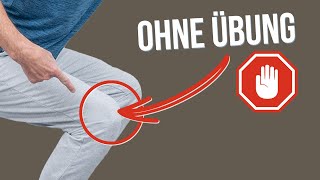 OHNE nervige Übungen – Mache DAS gegen Knieschmerzen [upl. by Nylidnam433]