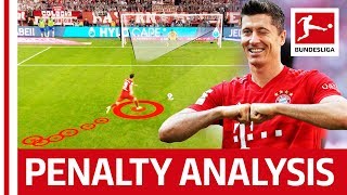 Robert Lewandowski  How To Score The Perfect Penalty [upl. by Torras]