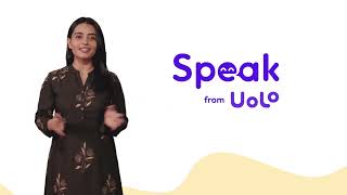 SPEAK From Uolo [upl. by Llezniuq]