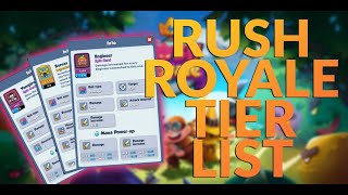 Best Rush Royale decks for beginners  Rush Royale Tier List [upl. by Omidyar520]