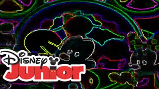 Hot Dog Song Mickey Mouse Clubhouse HORROR NEON [upl. by Epoh]