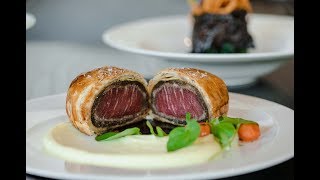 Beef Wellington at Gordon Ramsays Hells Kitchen [upl. by Viens407]