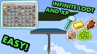 AUTOMATIC 121 TRIDENT AND XP FARM TUTORIAL in Minecraft Bedrock MCPEXboxPS4SwitchWindows10 [upl. by Mcdonald]